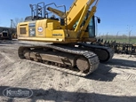 Side of used Excavator